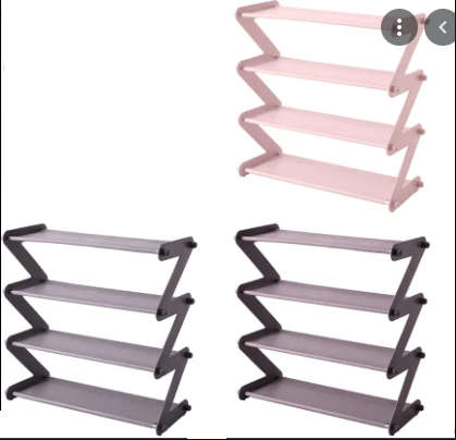 Z-SHAPED SHOE RACK