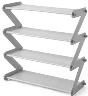 Z-SHAPED SHOE RACK