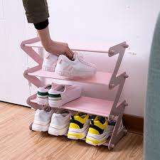 Z-SHAPED SHOE RACK