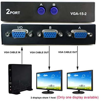 2 PORT VGA SWITCH