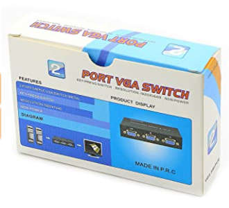 2 PORT VGA SWITCH