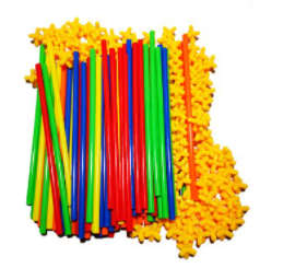STRAW BUILDING SET
