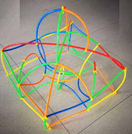 STRAW BUILDING SET