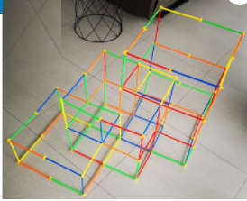 STRAW BUILDING SET