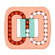 ROTATING MAGIC BEAN BALL PUZZLE SINGLE