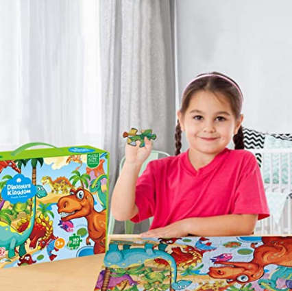 DINOSAUR KINGDOM JIGSAW PUZZLE
