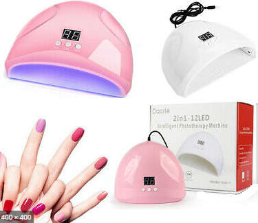 DAZZLE 2 IN 1-12 LED NAIL LAMP