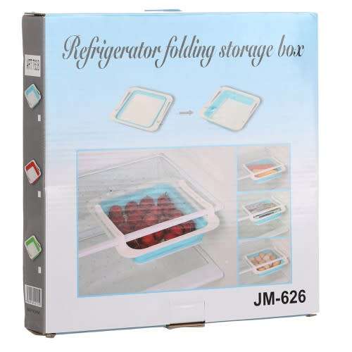 REFRIGERATOR FOLDING STORAGE BOX