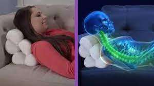 THERAPEUTIC BACK AND NECK CUSHION