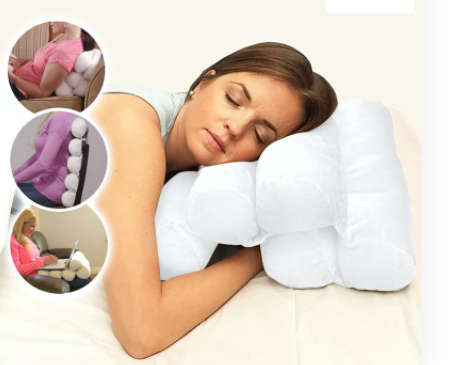 THERAPEUTIC BACK AND NECK CUSHION