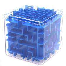 3D Cube Run Magic Ball Intellect Maze Primary Game Toy 720 Degrees