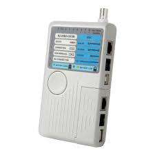 4-in-1 Remote Network Cable Tester for RL-45 RJ-11 USB BNC LAN Cable