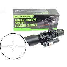 Rifle Scope Laser Sight M9 LSE-10X42E Combo