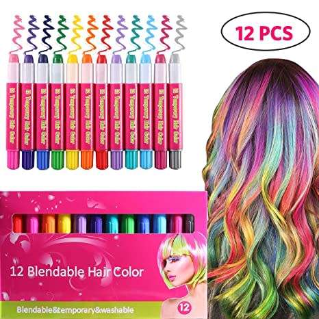 12 blendable hair color