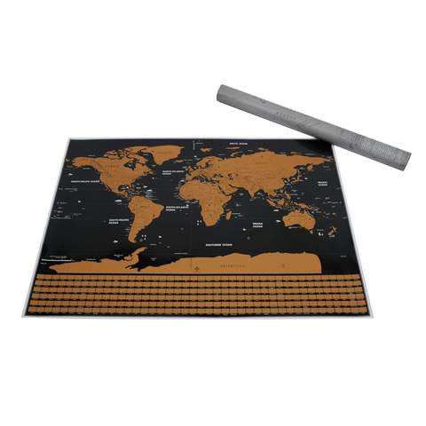 Scratch World Map