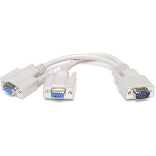 VGA to 2 VGA Y Splitter cable