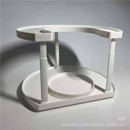 Spice Spinner Two-Tiered Shelf Spice Organizer