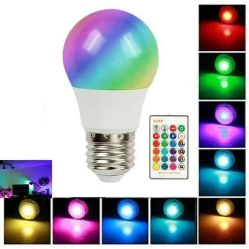 7W RGB Colour Changing Bulb