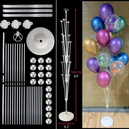 19PC Multi Layered Balloon Stand