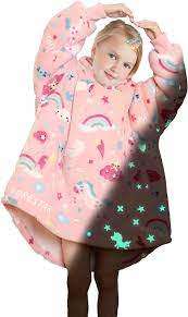 Kids Glow in the Dark Cloak Hoodie