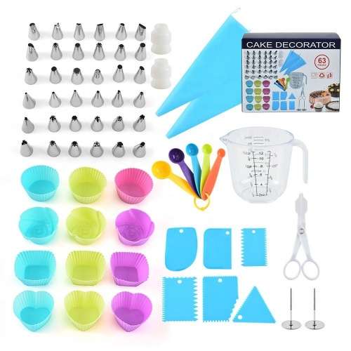 63PC Cake Decorator Set