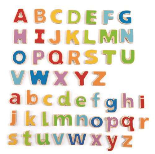 52PC WOODEN ALPHABETS
