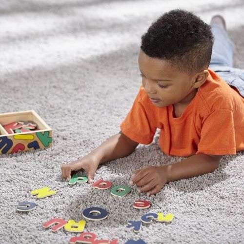 52PC WOODEN ALPHABETS