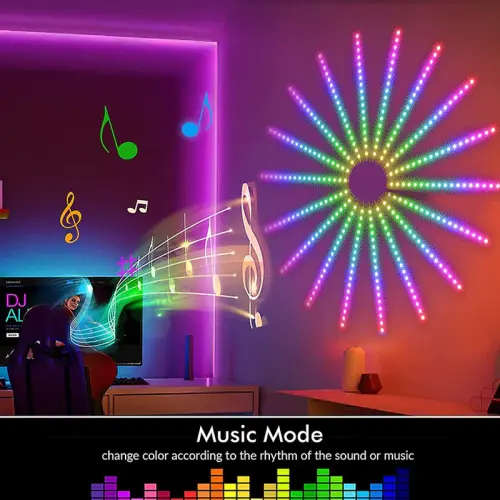 RGB FIREWORK STRIP LIGHT
