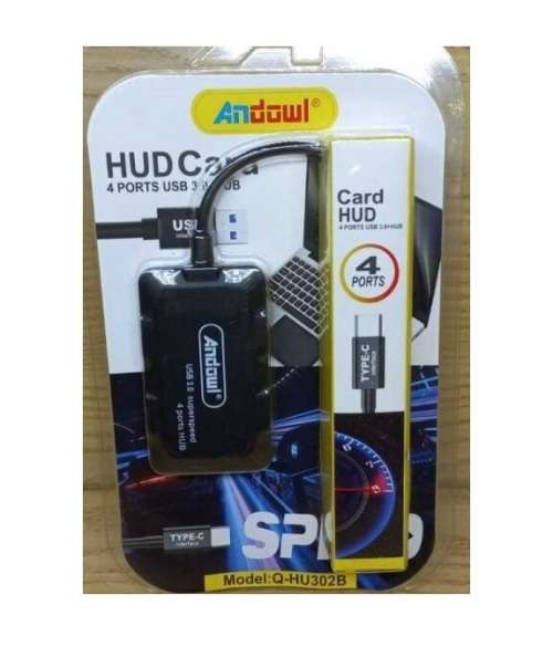 Q-HU302B CARD USB HUB TYPE C