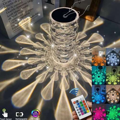 18CM RGB BUBBLE CRYSTAL LIGHT