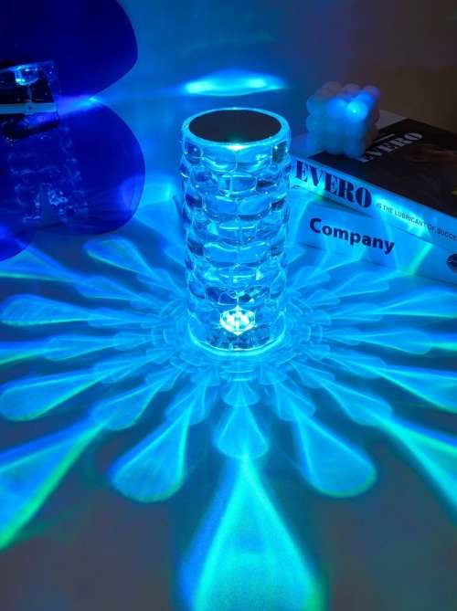 18CM RGB BUBBLE CRYSTAL LIGHT