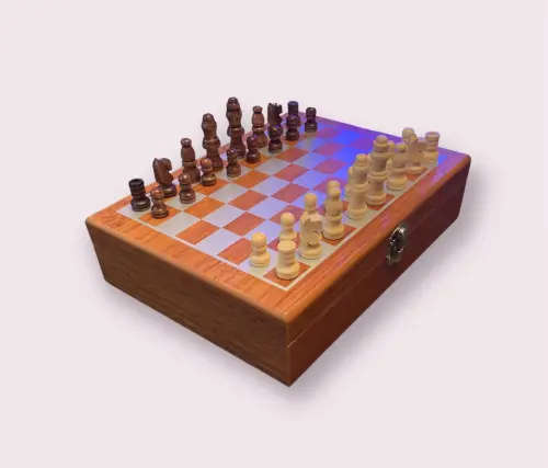 CHESS FLASK SET