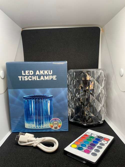 12CM RGB DIAMOND CRYSTAL LIGHT