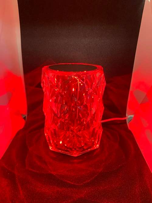 12CM RGB DIAMOND CRYSTAL LIGHT