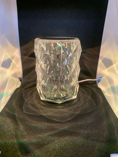 12CM RGB DIAMOND CRYSTAL LIGHT