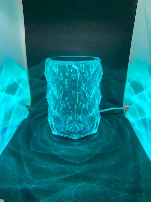 12CM RGB DIAMOND CRYSTAL LIGHT