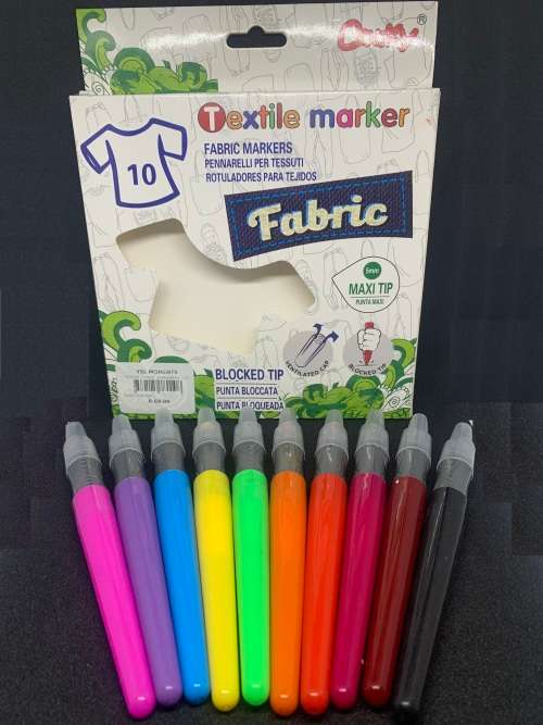 TEXTILE FABRIC 10 MARKERS