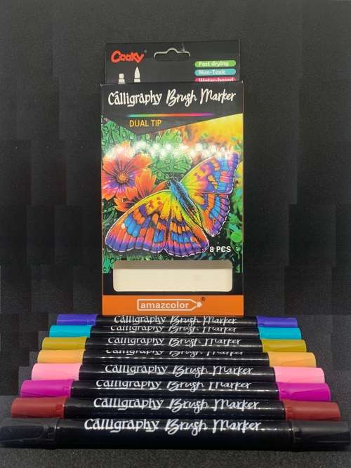 8PC CALLIGRAPHY BRUSH MAKER