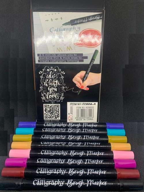 8PC CALLIGRAPHY BRUSH MAKER