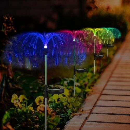 2PK SOLAR LAWN FIBRE LIGHT