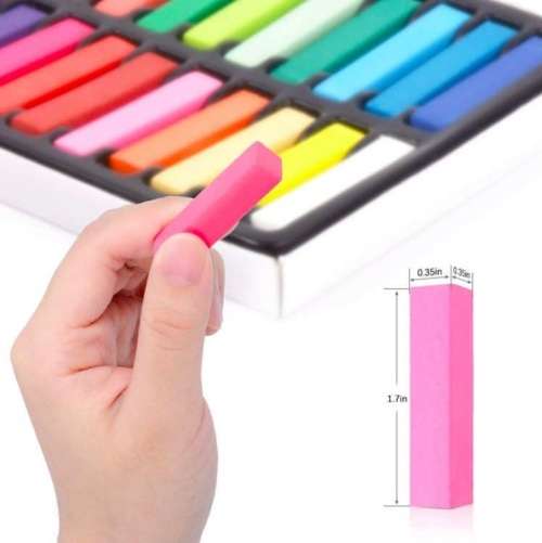 24 PIECE HAIR CHALK