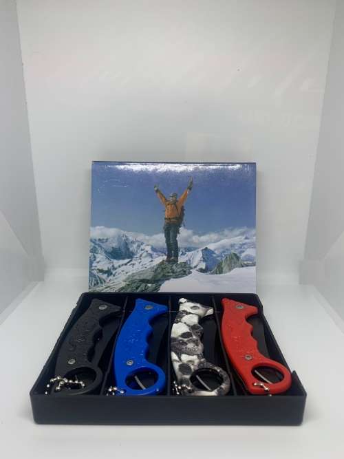 4PC KEYCHAIN KARAMBIT KNIFE SET