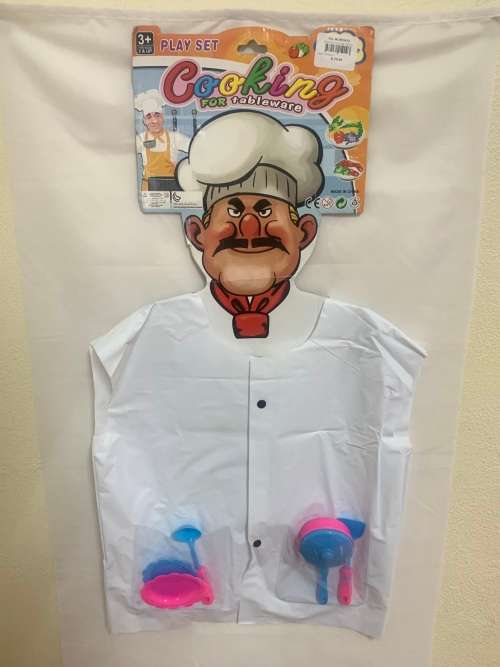 CHEF SLEEVELESS COSPLAY COSTUME