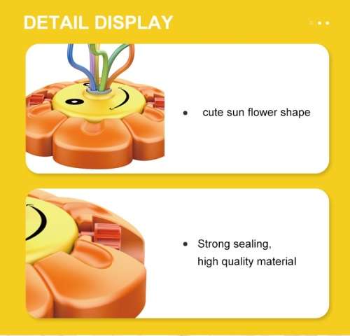 WATER SPRAY SUNFLOWER SPRINKLER