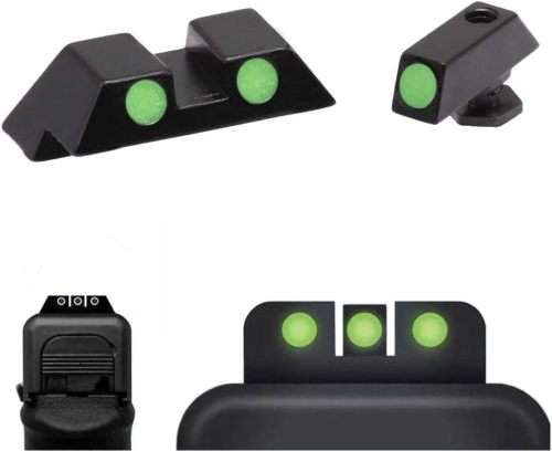 Glock front+rear sight