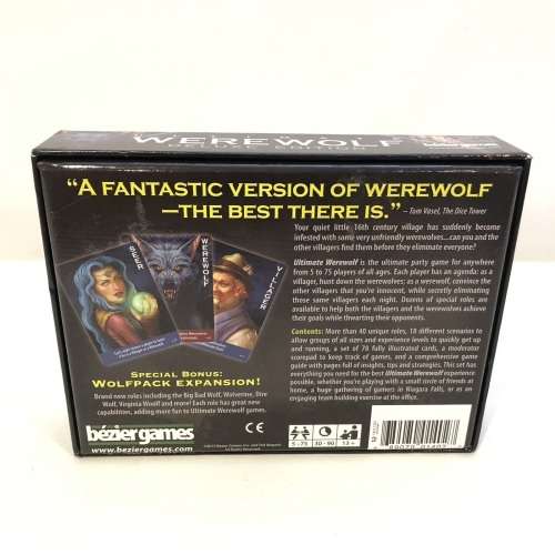 Ultimate Werewolf Deluxe edition Card Game