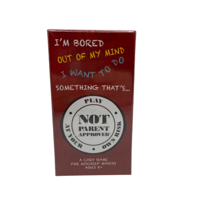 Not Parent Approved Card Game