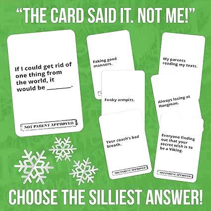 Not Parent Approved Card Game