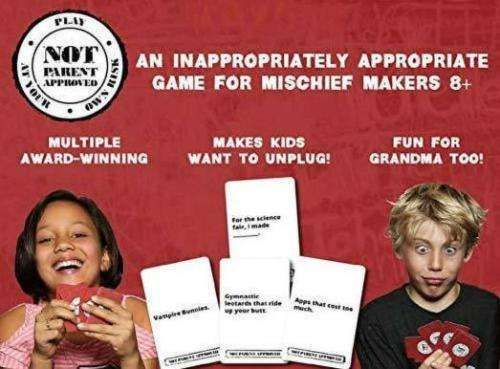 Not Parent Approved Card Game