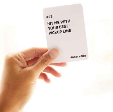 Who Can Do It? Card Game